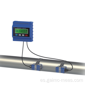 Medidor de flujo ultrasónico de abrazadera de agua de bajo costo